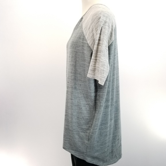 SOLD!!  XS Heathered Dark Gray IRMA Tunic Shirt Top - Picture 4 of 6
